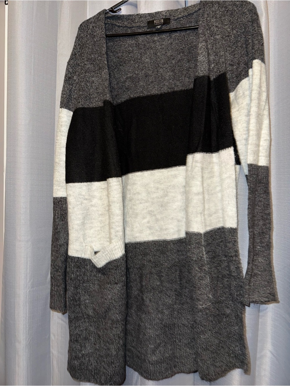 Modern Canvas Cardigan